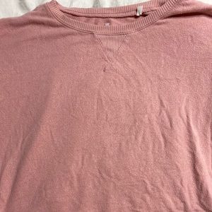 Pink crewneck